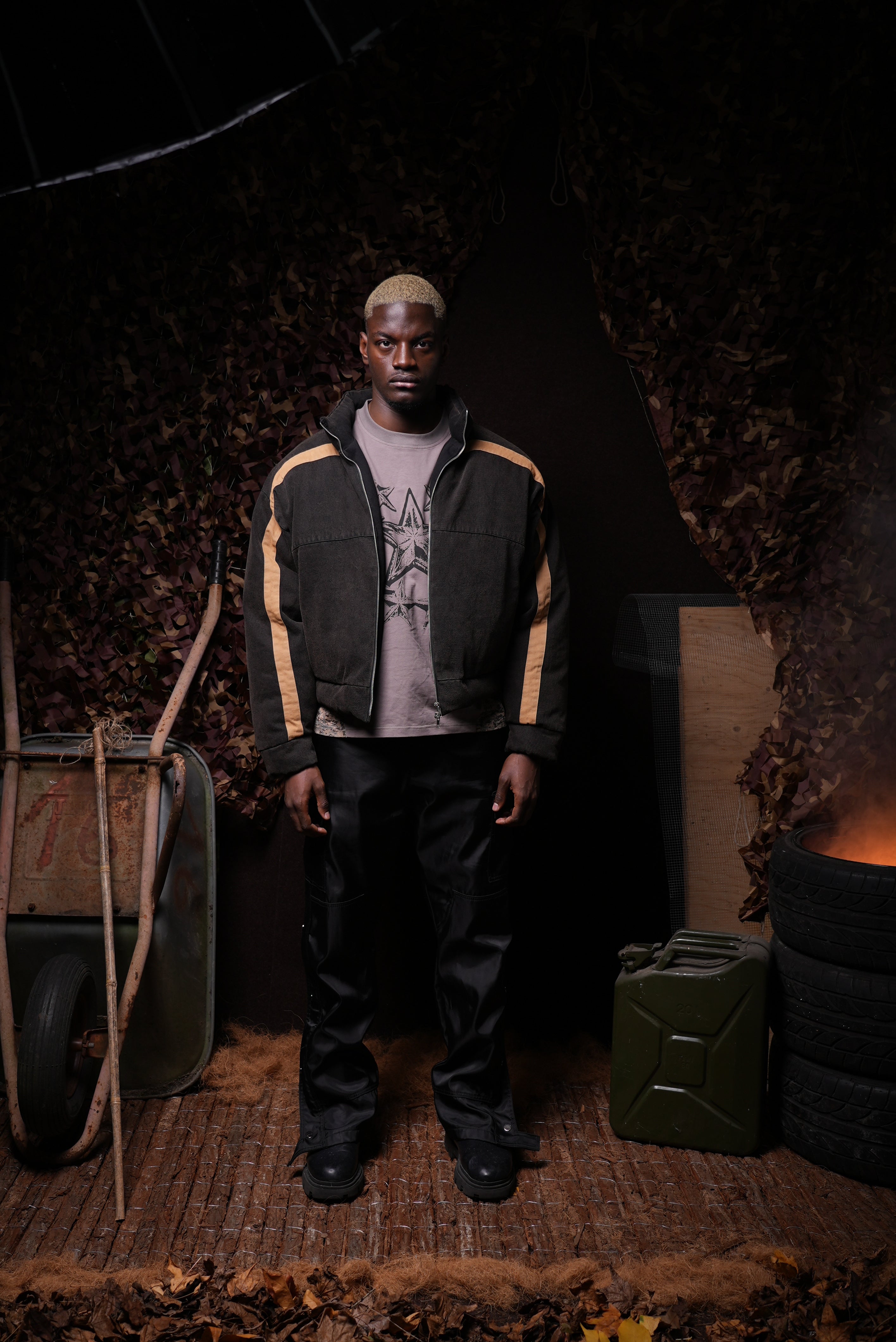 Anarchy Bomber Jacket (Reversible)