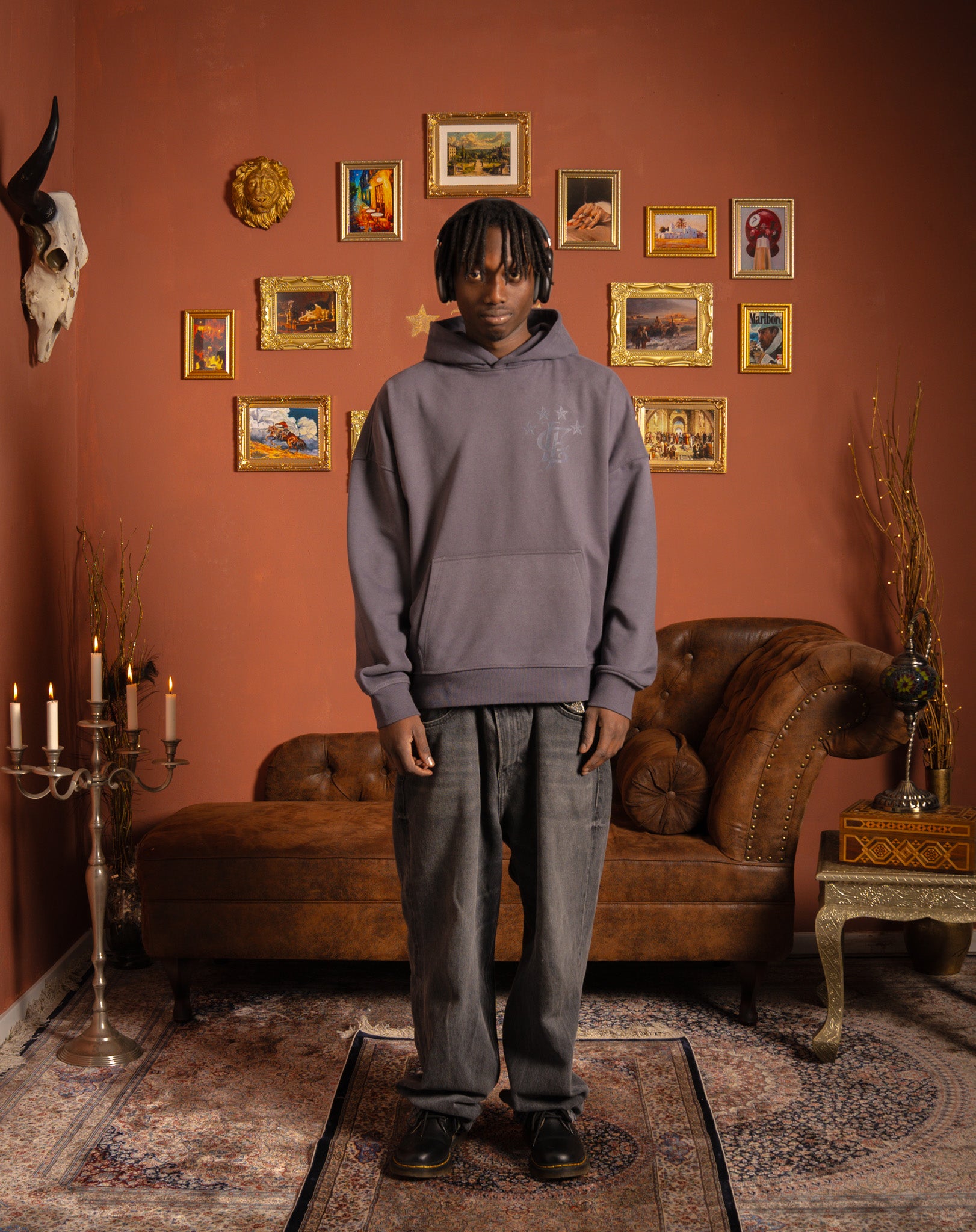 Exit "Permanents" Hoodie Navi