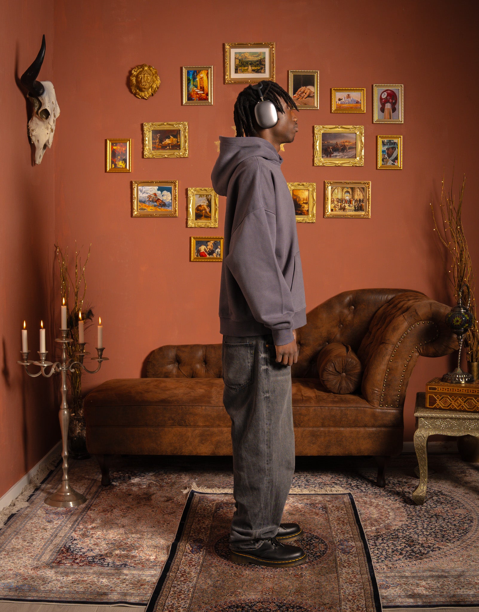 Exit "Permanents" Hoodie Navi