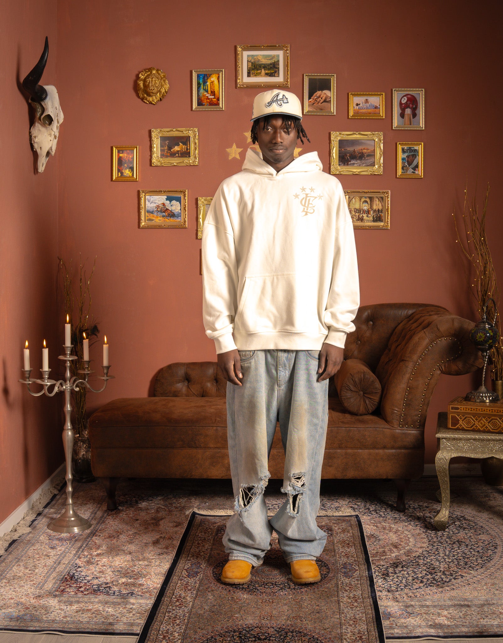 Exit "Permanents" Hoodie Off-White