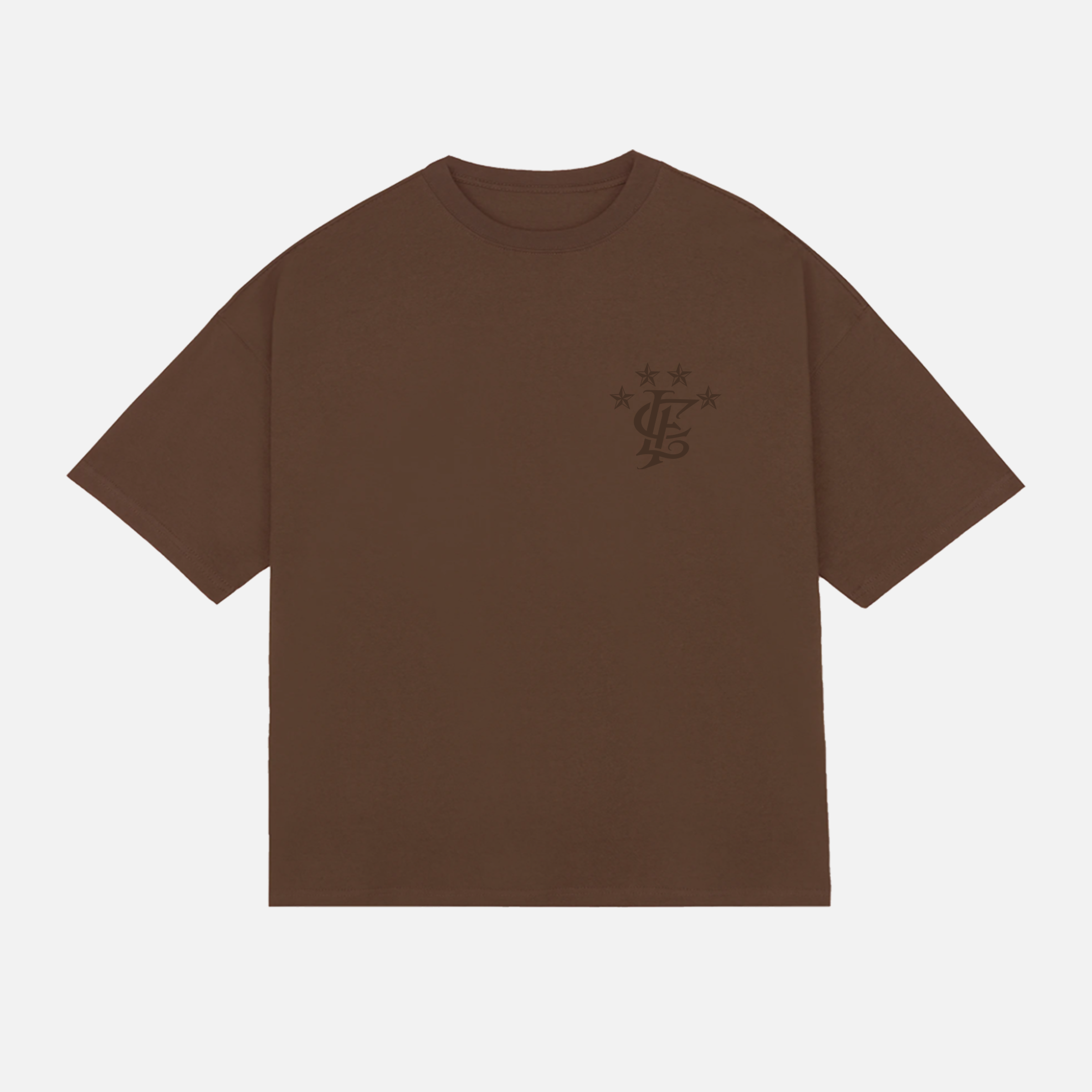 Exit "Permanents" T-Shirt Dark Brown
