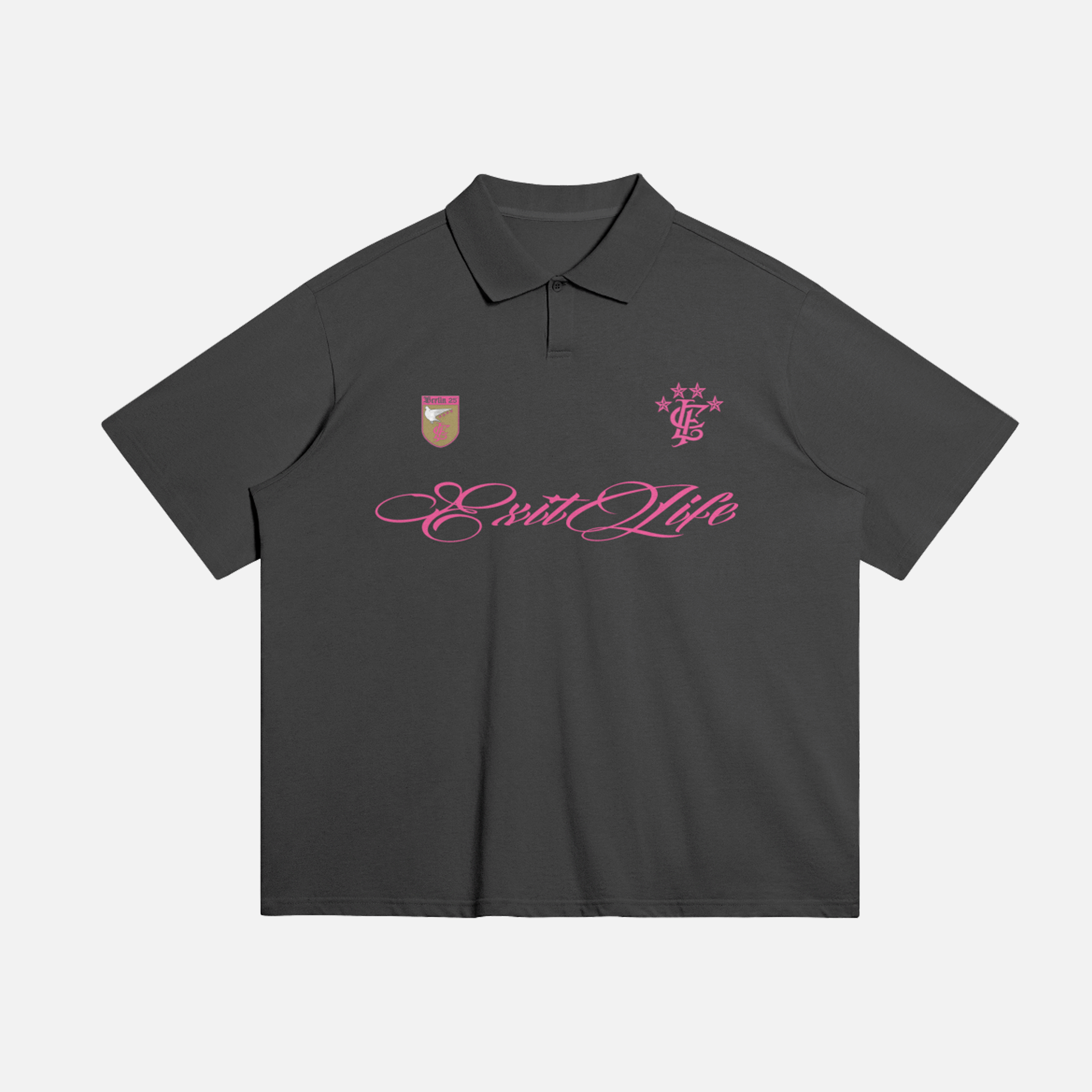 Exit Life™ Crest Polo