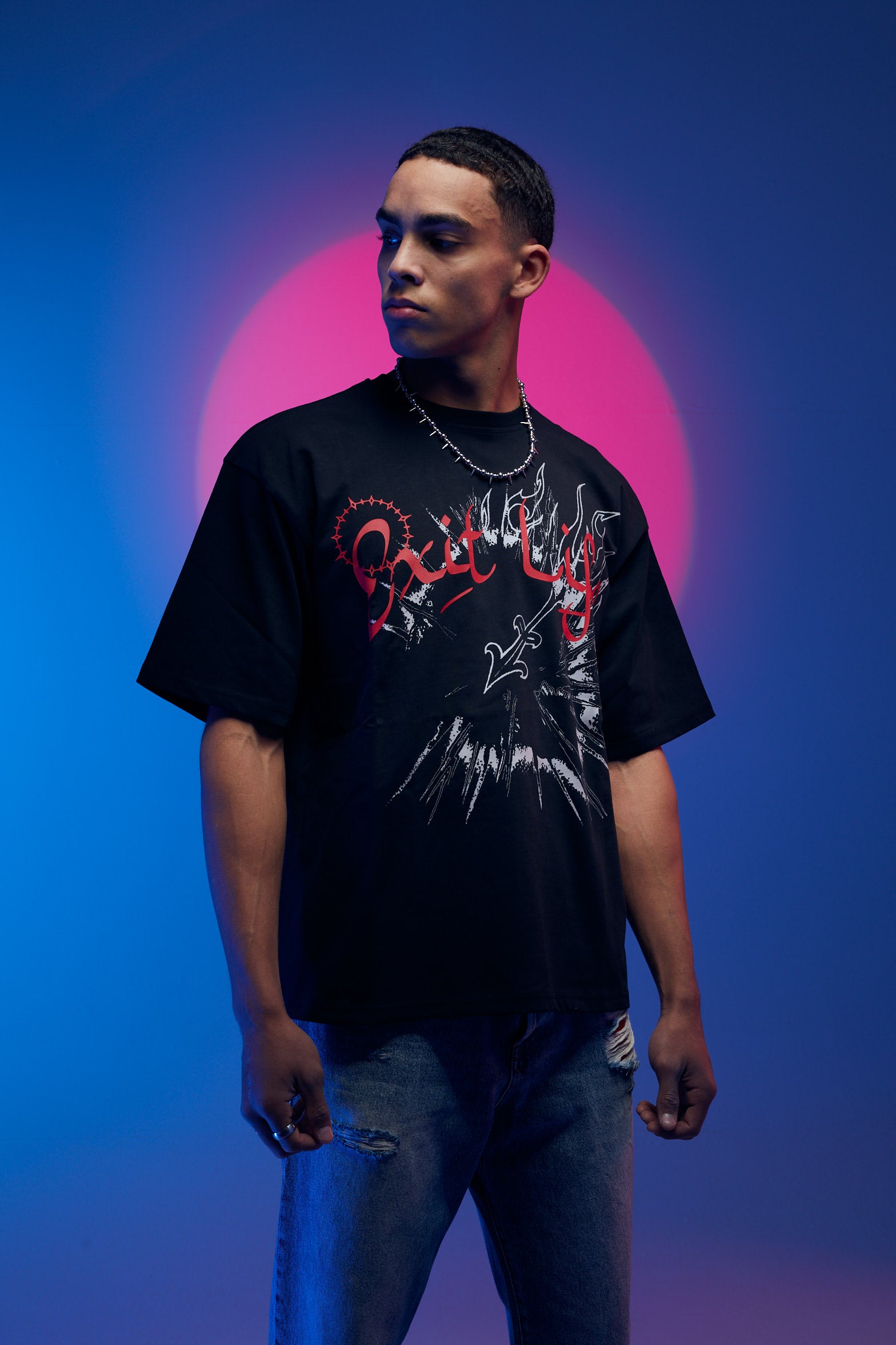 Arabic Moon- Arrow T-shirt