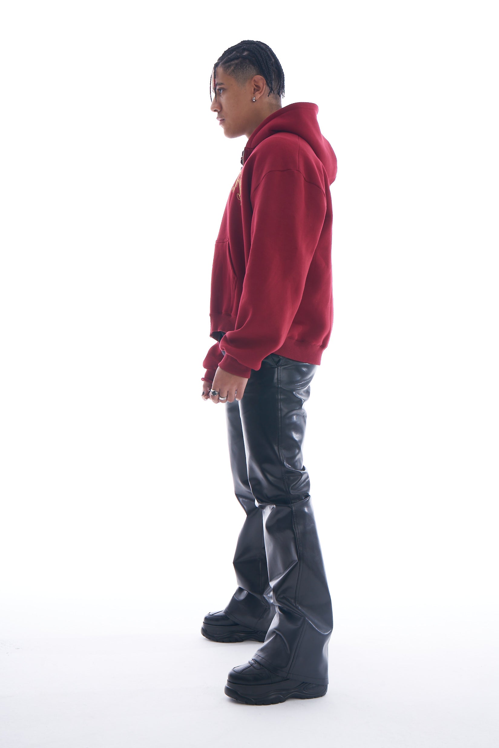 Red Exit Life Zipper