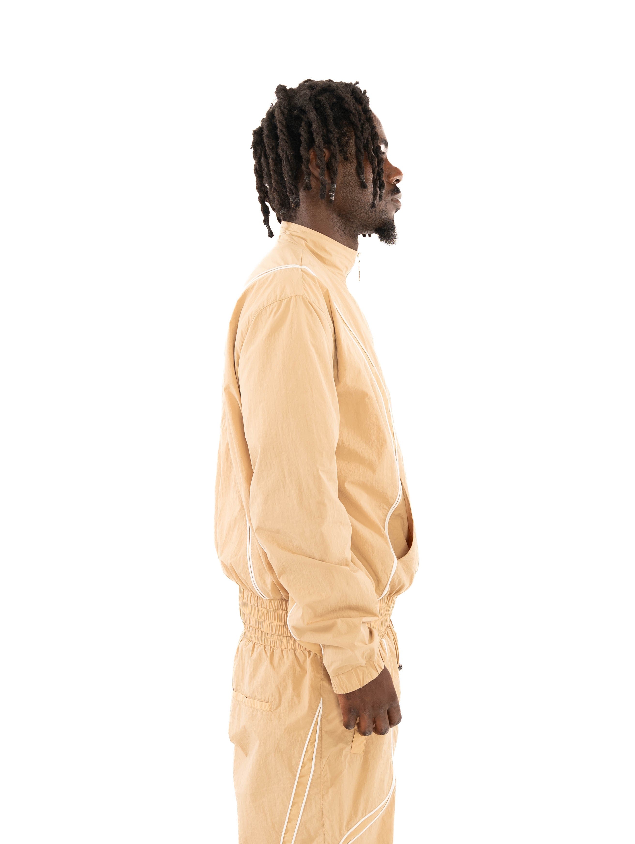 Exit Life -Track Jacket Beige