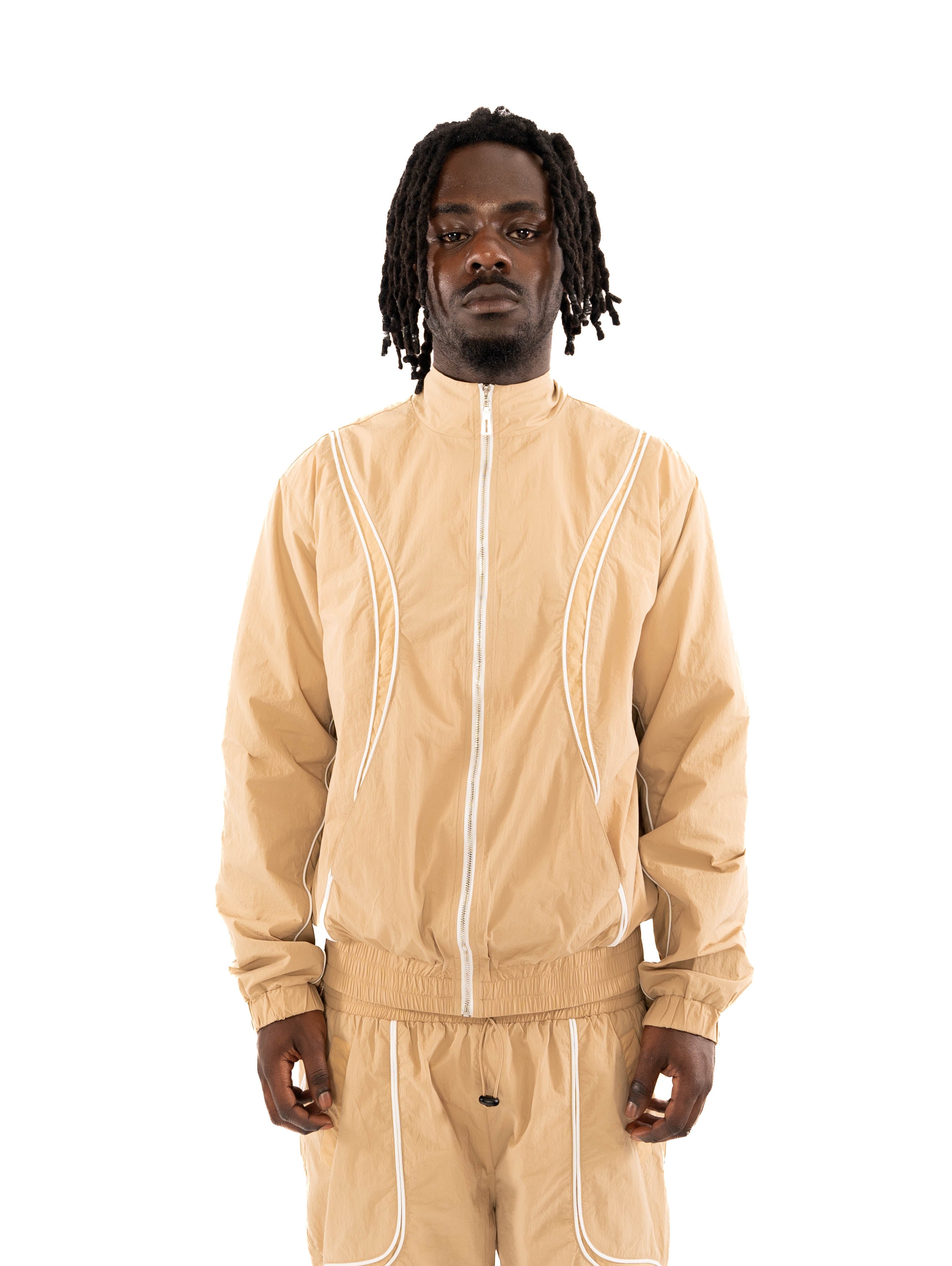 Exit Life -Track Jacket Beige