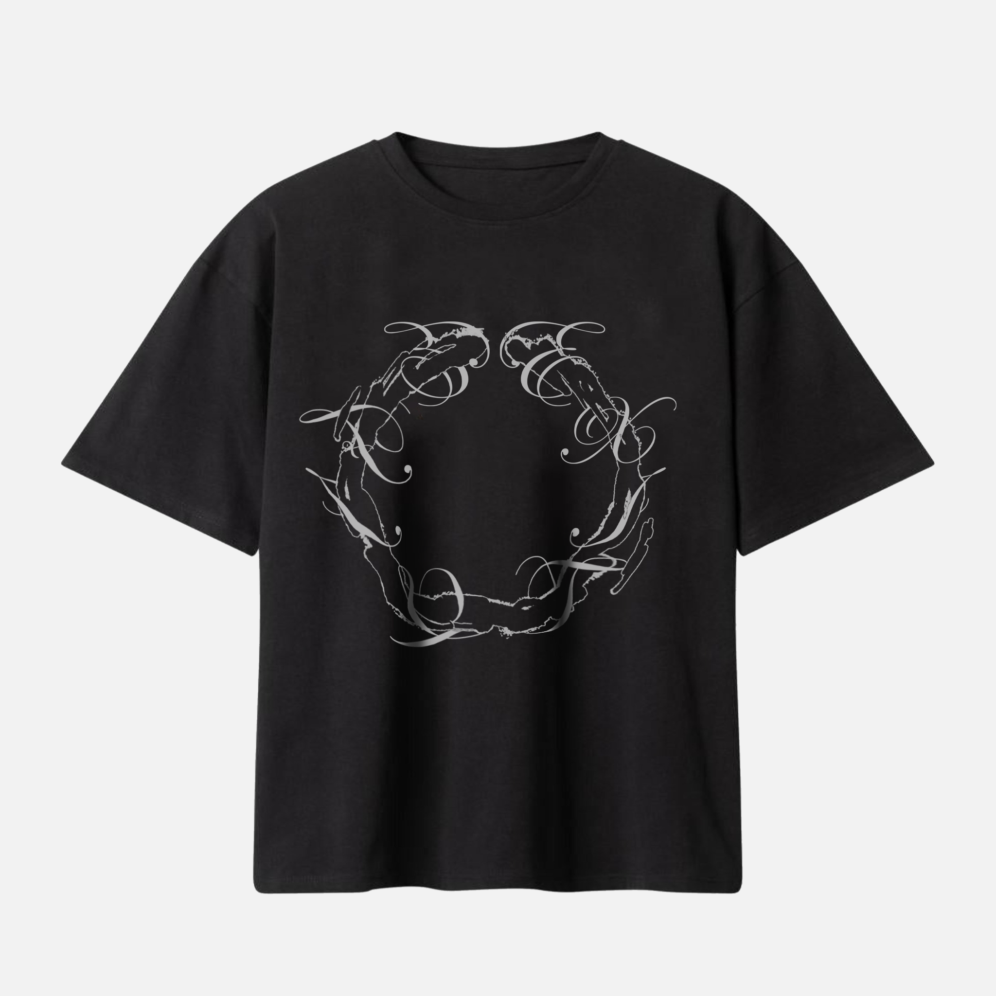 Exit Life Circle Logo T-Shirt Black