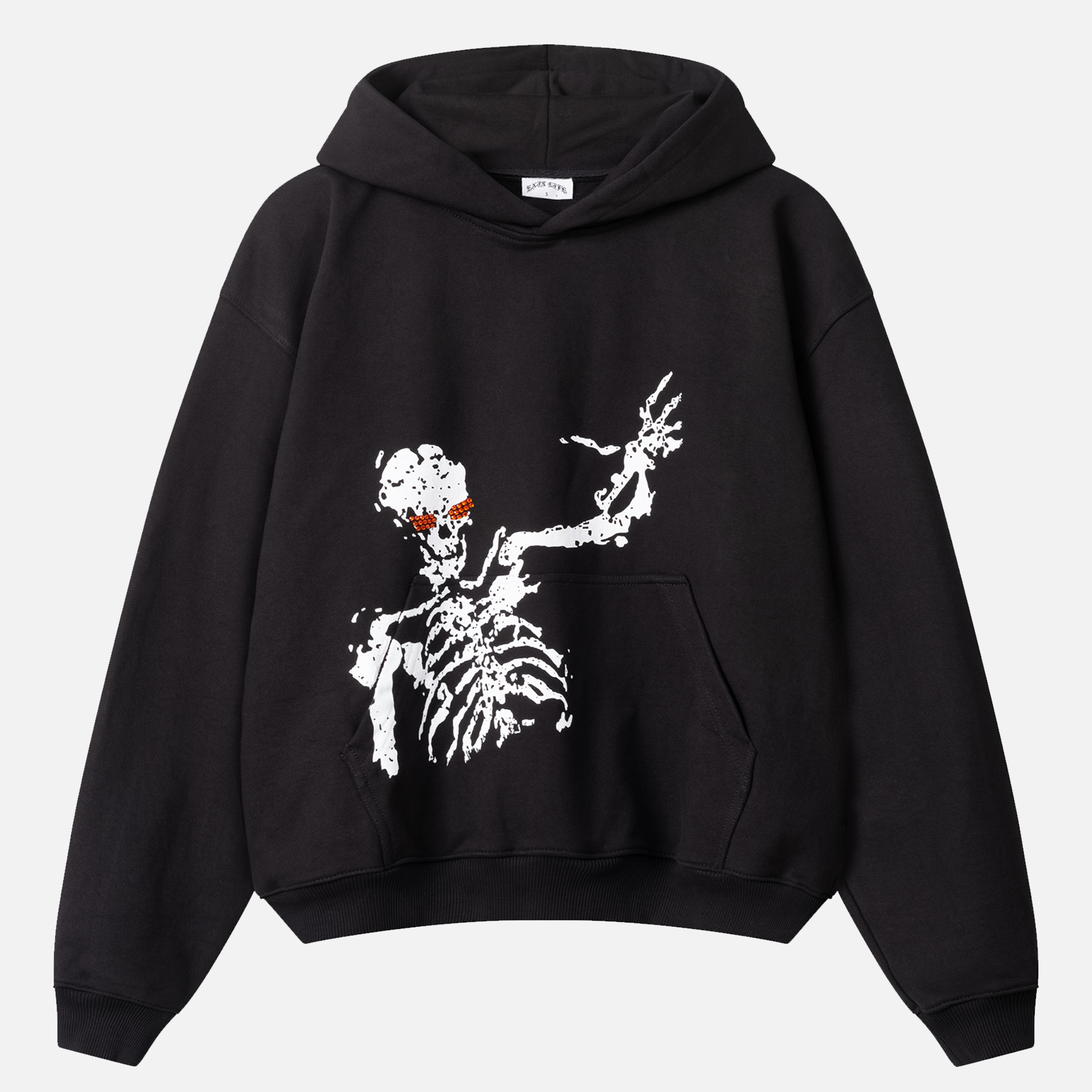 Rhinestone Skeleton Hoodie